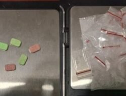 22 Paket Sabu dan Ekstasi Diamankan dari Bedeng di Sukarami