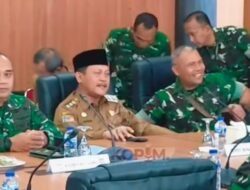 Wakil Bupati Bengkulu Selatan Hadiri Rapat Koordinasi Persiapan Pembangunan Yonif TP