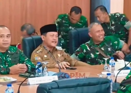 Wakil Bupati Bengkulu Selatan Hadiri Rapat Koordinasi Persiapan Pembangunan Yonif TP