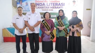 Bunda Literasi Asahan Hadiri Pelantikan Bunda Literasi Meranti