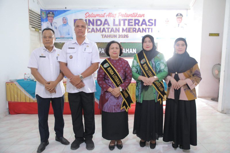 Bunda Literasi Asahan Hadiri Pelantikan Bunda Literasi Meranti