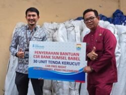 Dukung Car Free Night, Bank Sumsel Babel Salurkan Bantuan CSR di Pedestrian Atmo