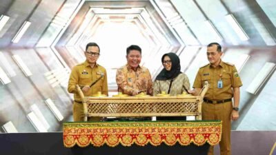 Musyawarah Perencanaan Pembangunan (Musrenbang) RKPD Provinsi Sumsel yang digelar di Griya Agung, Selasa (14/4/2026).