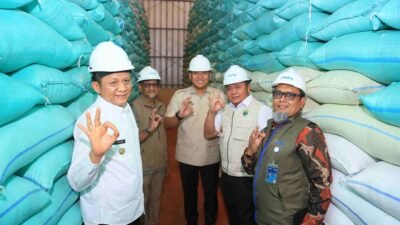 Dampingi Wamentan, Gubernur Herman Deru Dorong Ketahanan Pangan Lewat Percepatan Tanam di OKU Timur
