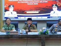 Gubernur Herman Deru: Prediksi Kemarau Kering Jadi Alarm Dini Perkuat Kesiapsiagaan Karhutla Sumsel