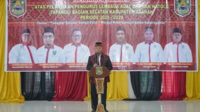 Pengurus Lembaga Adat Dalihan Natolu Tabagsel Asahan Periode 2025-2029 Resmi Dilantik