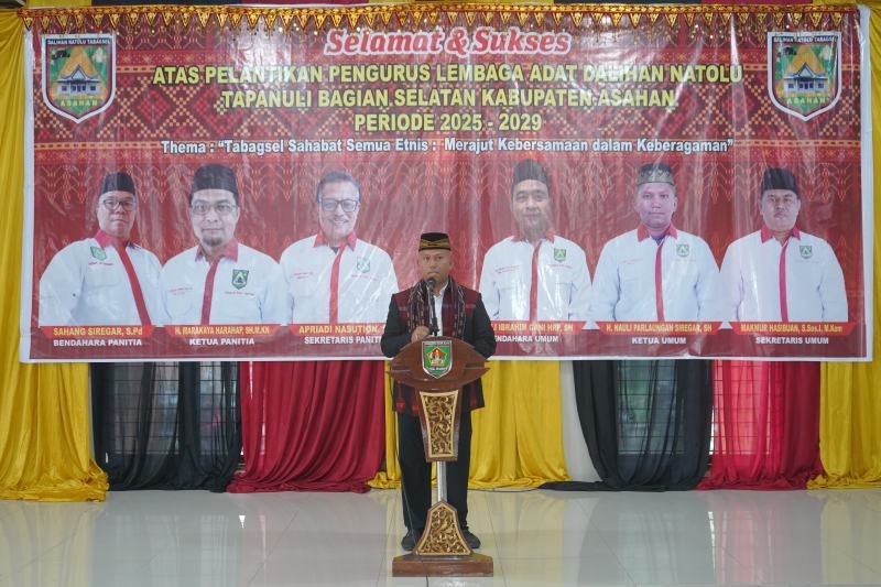 Pengurus Lembaga Adat Dalihan Natolu Tabagsel Asahan Periode 2025-2029 Resmi Dilantik