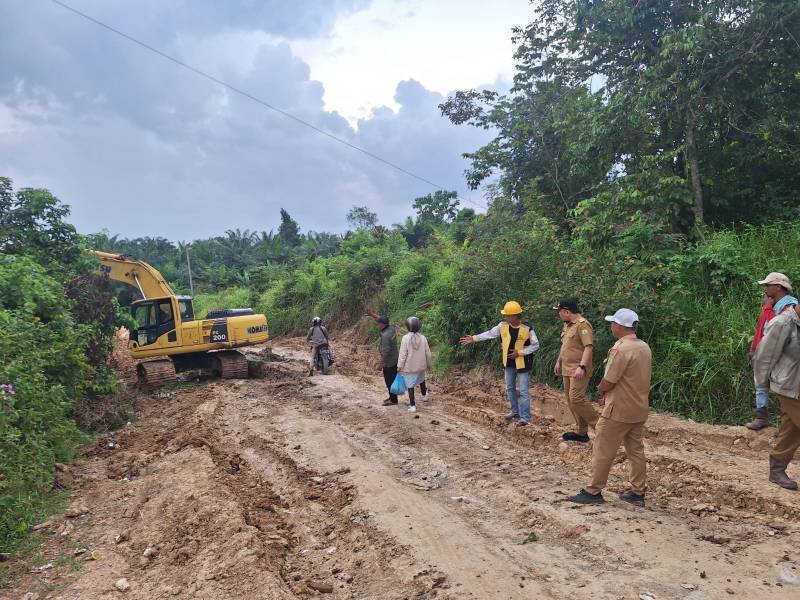 Sempat Viral, Perbaikan Jalan Jirak Jaya Dikebut