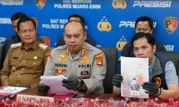 Bupati Apresiasi Polres Muara Enim Ungkap Kasus Pencurian Rolling Door Pasar Inpres