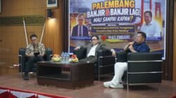 Para Narsum FGD Fordes Beri Solusi Tangani Banjir di kota Palembang 