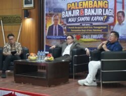 Para Narsum FGD Fordes Beri Solusi Tangani Banjir di kota Palembang 