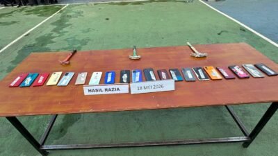 Rutan Kelas I Palembang Musnahkan Barang Hasil Razia,
