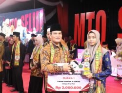 Malam Penutupan MTQ XXXVII Tingkat Provinsi Bengkulu Tahun 2026 Berlangsung Khidmat di Kabupaten Seluma