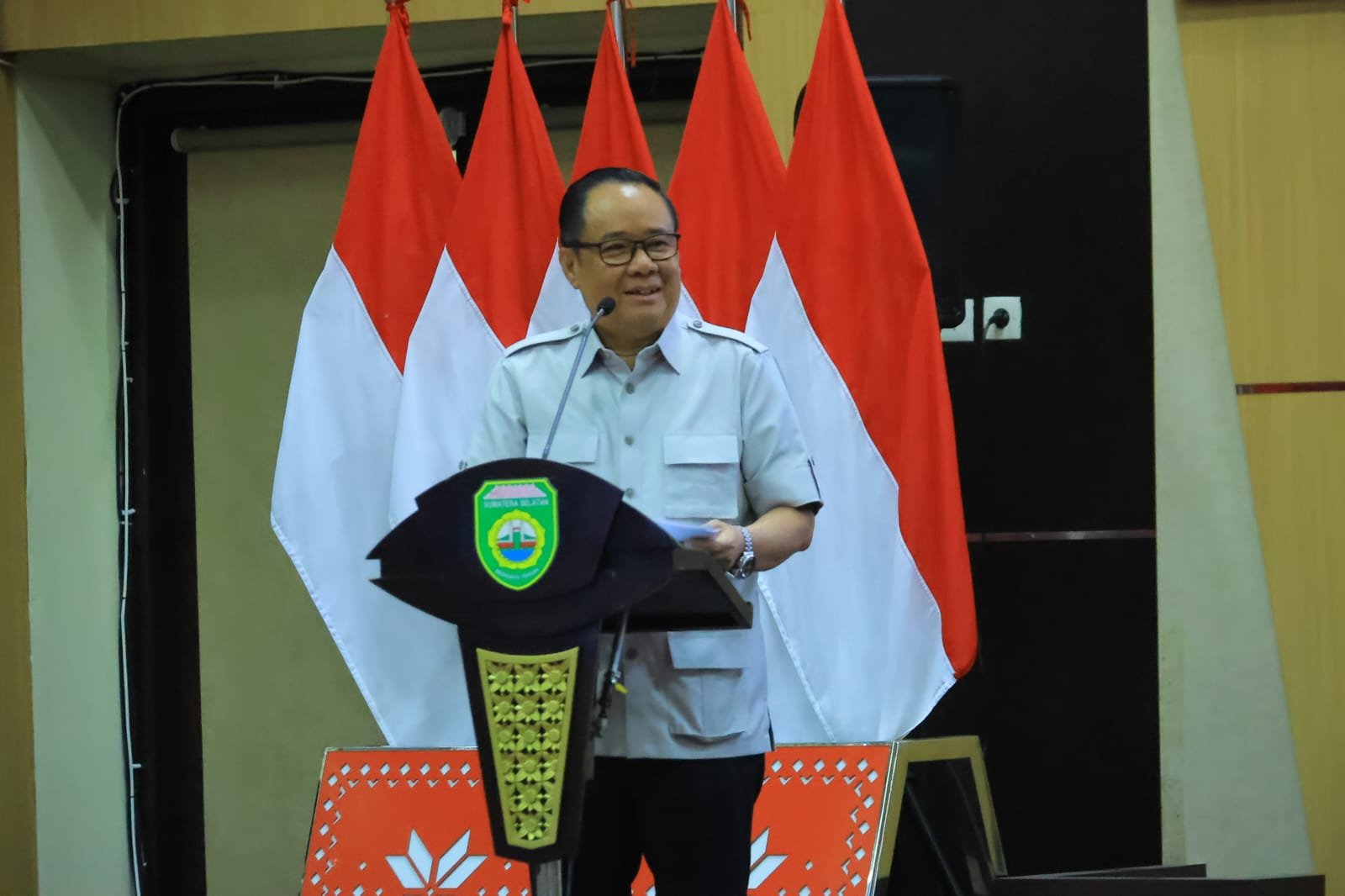 Wakil Gubernur Sumatera Selatan (Sumsel), H. Cik Ujang