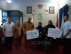 Sekda Terima Audiensi BPJS Ketenagakerjaan Bengkulu dan Penyerahan Santunan Rp42 Juta