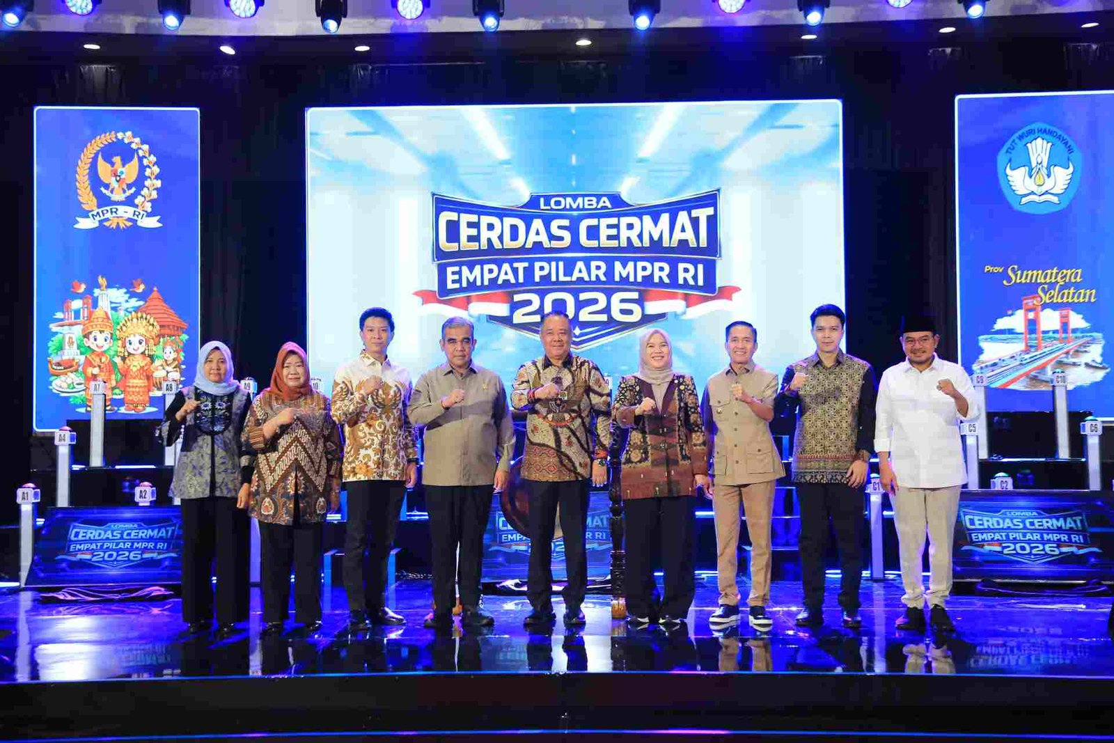Wagub Sumsel Cik Ujang Apresiasi LCC Empat Pilar MPR RI, Perkuat Wawasan Kebangsaan Generasi Muda
