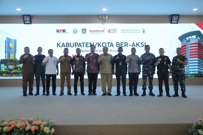 Bupati Asahan Buka Bimtek Calon Kabupaten/ Kota Anti Korupsi 2026