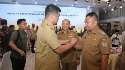 Kepala Perwakilan LPS I, Resmi Dikukuhkan Gubernur Sumatera Utara