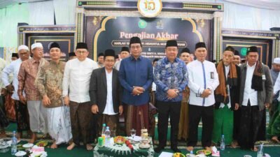 Cik Ujang Hadiri Harlah ke-10 Ponpes Hidayatullah Mubtadiin, Ajak Warga Jaga Kerukunan