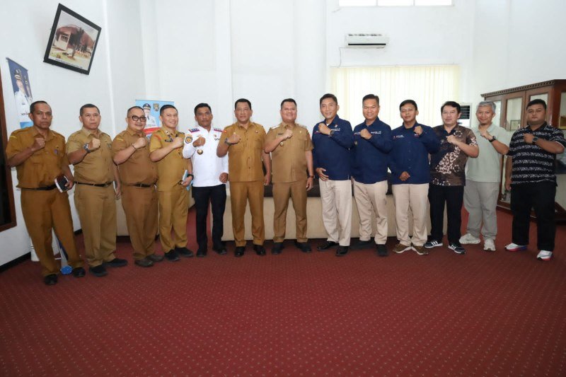 Wabup Asahan Terima Kunjungan Bakamla RI, Bahas Rencana Pembangunan Kantor di Silo Baru