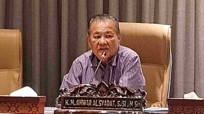 Anggota Dewan Perwakilan Rakyat Daerah Provinsi Sumatera Selatan (DPRD Sumsel) Chairul S Matdiah