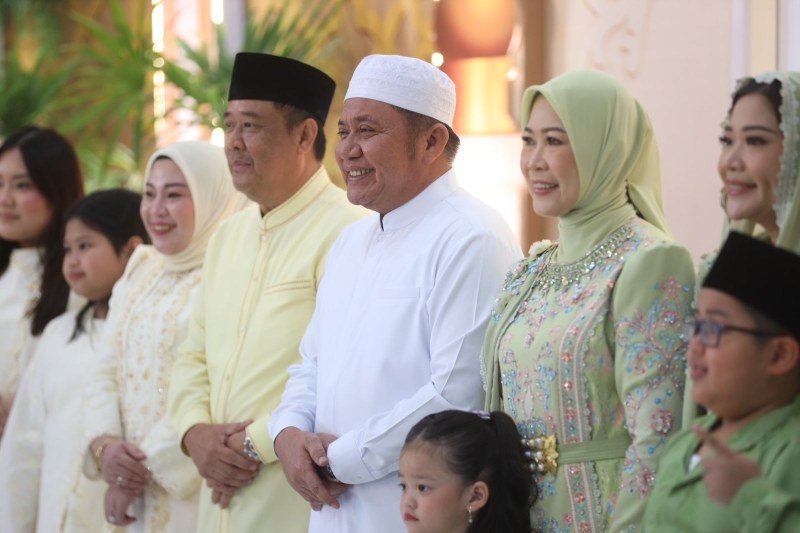 Open House Iduladha Gubernur Herman Deru di Griya Agung Berlangsung Hangat dan Penuh Kekeluargaan