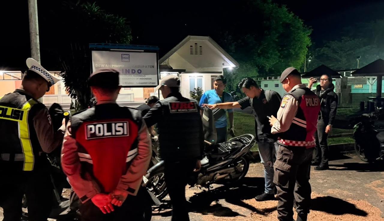 Jaga Keamanan Malam, Kamtibmas Polres Lingga Wujudkan Rasa Aman di Tengah Masyarakat