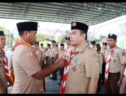 308 Pengurus Pramuka Muba Dilantik Serentak