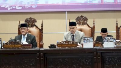 Rapat Paripurna XXXVII DPRD Provinsi Sumatera Selatan (Sumsel) dengan agenda penyampaian tanggapan dan jawaban Gubernur Sumatera Selatan terhadap pandangan umum fraksi-fraksi DPRD atas Rancangan Peraturan Daerah (Raperda) tentang Pertanggungjawaban Pelaksanaan APBD