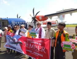 Penerbangan Jember–Surabaya Kembali Beroperasi, Dorong Pertumbuhan Ekonomi dan Investasi Daerah