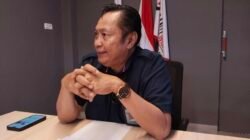 Sekretaris PGRI Sumsel PB PGRI Teguh Sumarno, H. Wijaya