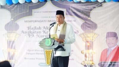 Bupati Musi Banyuasin (Muba) H M Toha Tohet SH