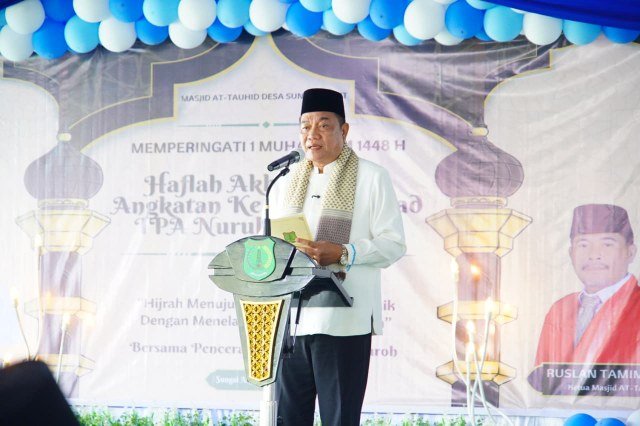 Bupati Musi Banyuasin (Muba) H M Toha Tohet SH