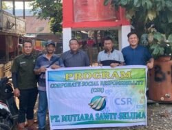 CSR PT MSS Bangun Tiga Titik Sumur Bor untuk Penuhi Kebutuhan Air Bersih Masyarakat Desa