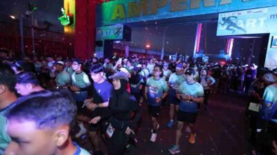 Sambut HUT Palembang ke-1343, Ribuan Pelari dari 140 Daerah Ramaikan Mandiri Ampera Tourism Run
