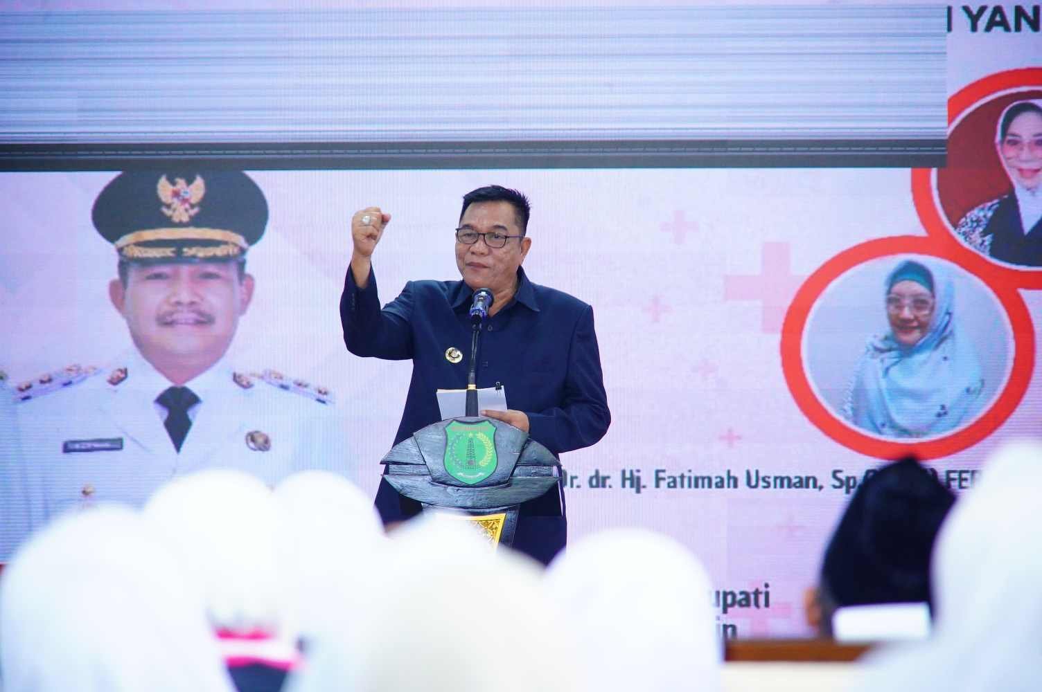 Bupati Musi Banyuasin H. M. Toha Tohet,