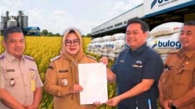 Penyerahan Sertifikat Tanah Hibah Lahan Gudang Bulog di Gunung Megang Segera Terwujud