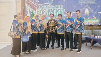 Hadiri Harlah Ke-5 PGMNI, Ketua PW Sumsel Hendri Sudirman Komitmen Perjuangkan Kesejahteraan Guru Madrasah