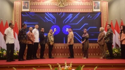 Pembukaan Sultan Muda Fair 2026 bertema "Cakap Digital, Cerdas Finansial, dan Siap Berkarya untuk Sumsel Maju" di Kantor Otoritas Jasa Keuangan (OJK) Regional 7 Sumsel, Senin (6/7/2026).