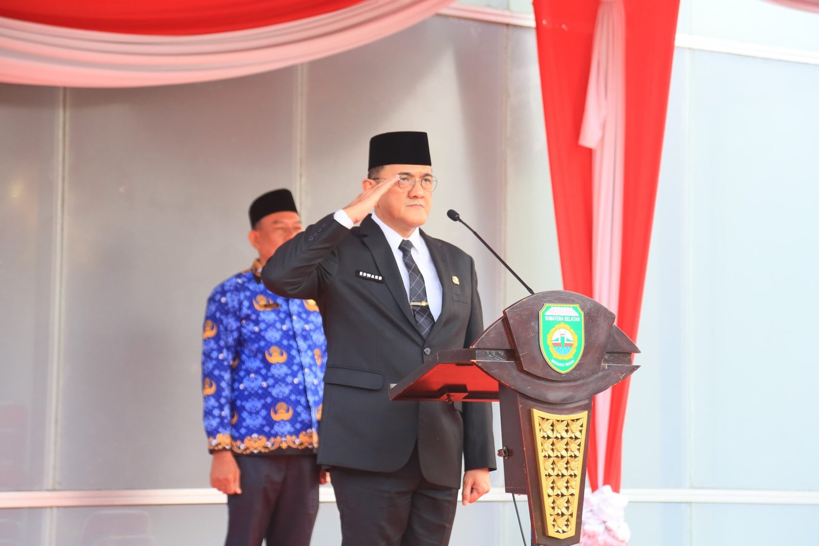 Sekretaris Daerah (Sekda) Provinsi Sumatera Selatan, Dr. Drs. H. Edward Candra, M.H.