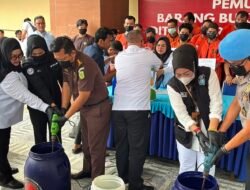 Polda Sumsel Musnahkan Barang Bukti Narkotika Senilai Rp7,9 Miliar, Selamatkan 83 Ribu Jiwa