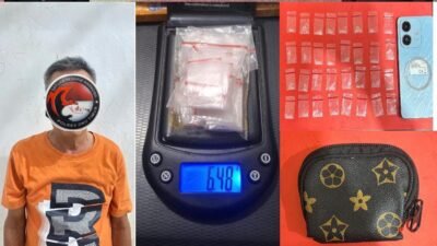 Jaringan Narkotika di OKU Timur Ditangkap dengan 32 Paket Sabu
