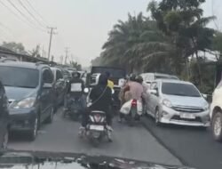 Setiap Pagi, Simpang Tegal Binangun Selalu jadi Langganan Macet