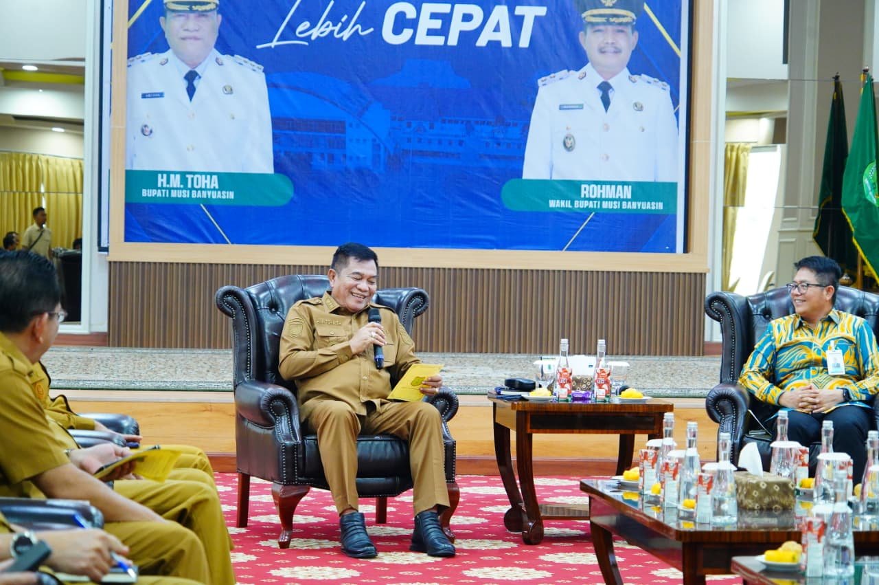 Sambut Audiensi Dirut BSB, Bupati Berharap Tingkatkan Pelayanan untuk Dukung Pembangunan Daerah
