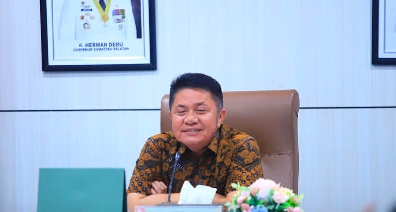 Gubernur Sumatera Selatan Herman Deru
