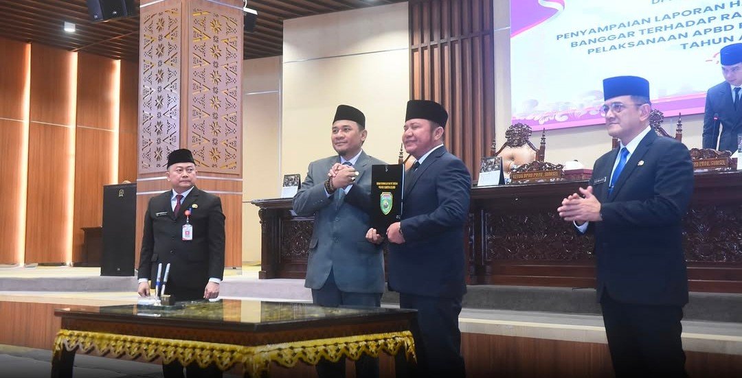 Rapat Paripurna XXXVII DPRD Sumsel yang digelar di Ruang Rapat Paripurna DPRD Sumsel