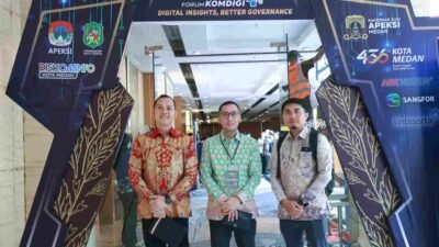 Kominfo Palembang Perkuat Tata Kelola Digital Lewat Forum KOMDIGI Better Governance di Medan