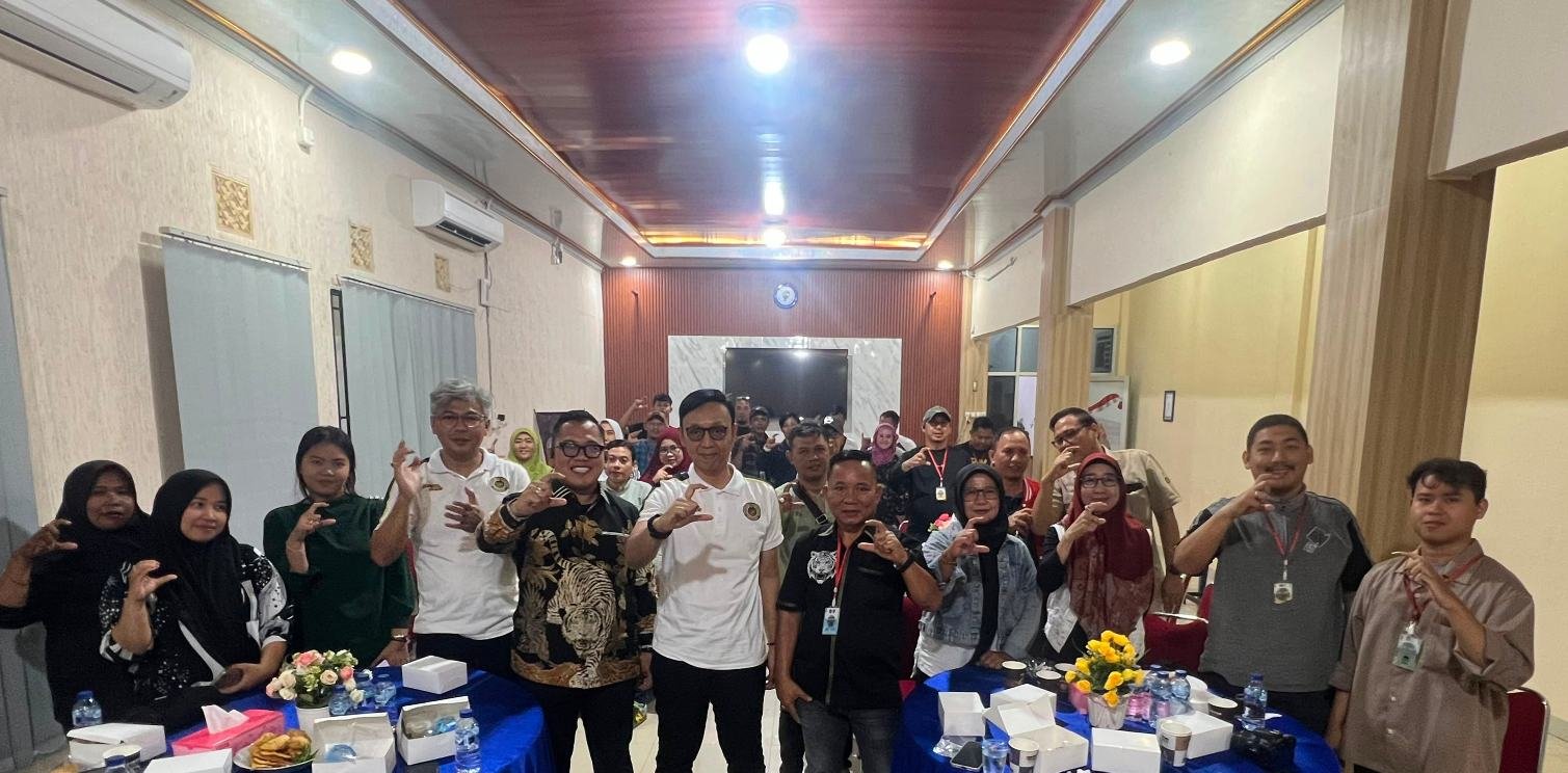 Rutan Kelas I Palembang dan Media Perkuat Sinergi Melalui Coffee Morning