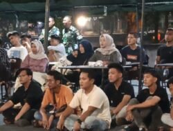 Kodim 0418/Palembang Meriahkan Pesta Rakyat Nusantara 2026 dengan Nonton Bareng Perempat Final Piala Dunia 2026