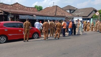 Pembangunan Flyover Ujan Mas Baru di tinjau Pemkab Muara Enim